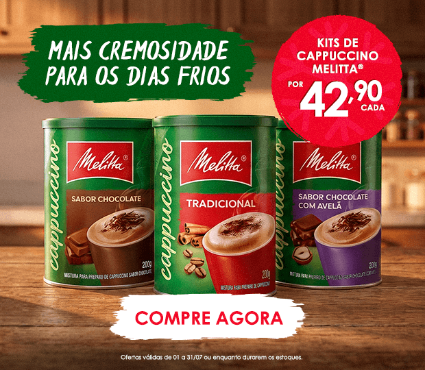 Julho - Kit Cappuccino