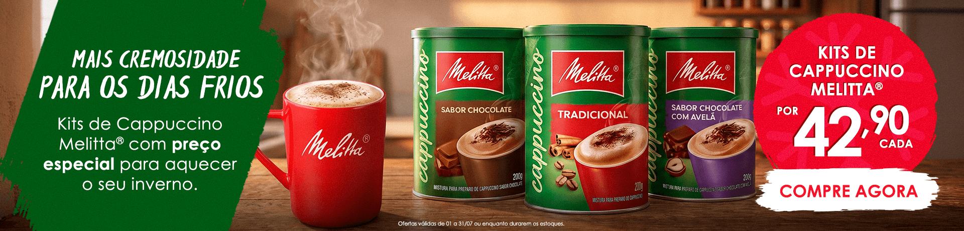 Julho - Kit Cappuccino